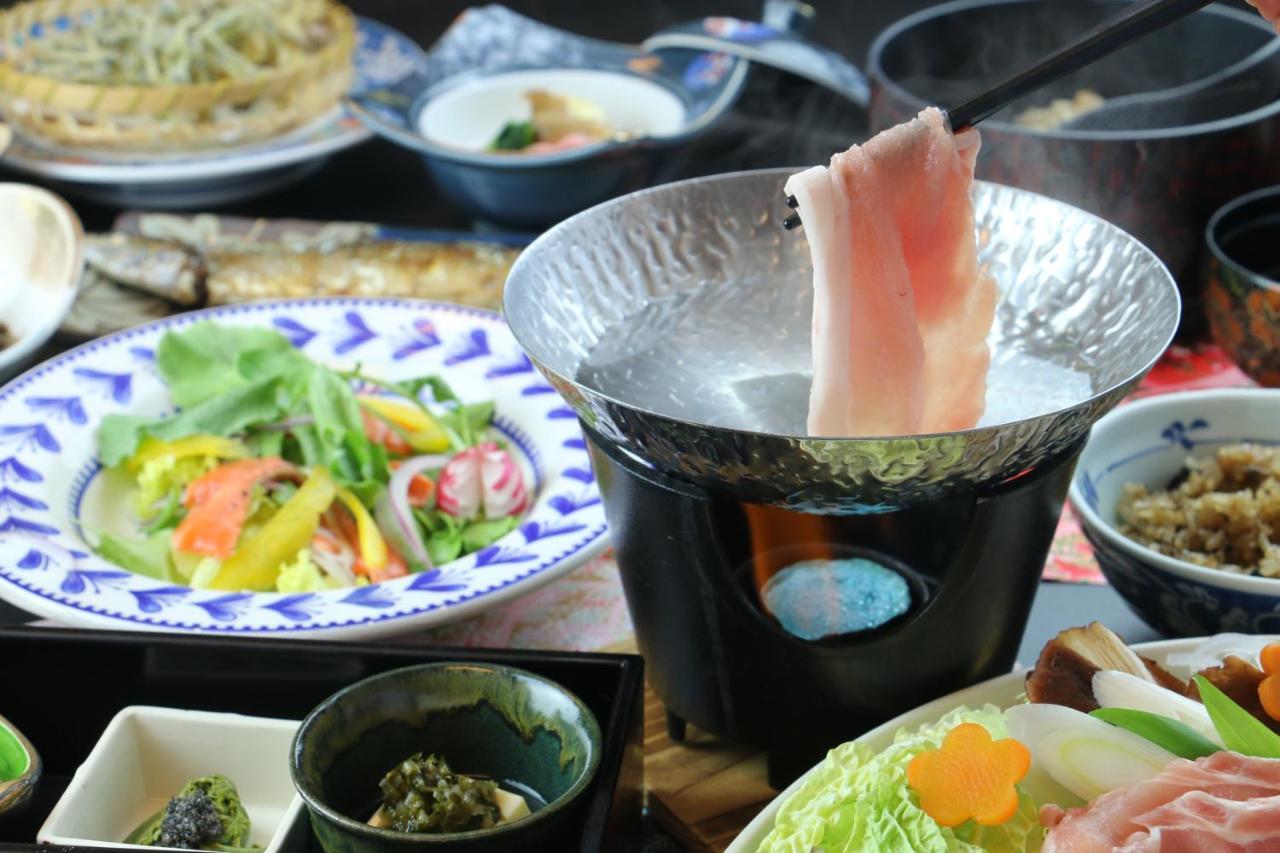 Kawacho Hotel Shizukuishi Bagian luar foto